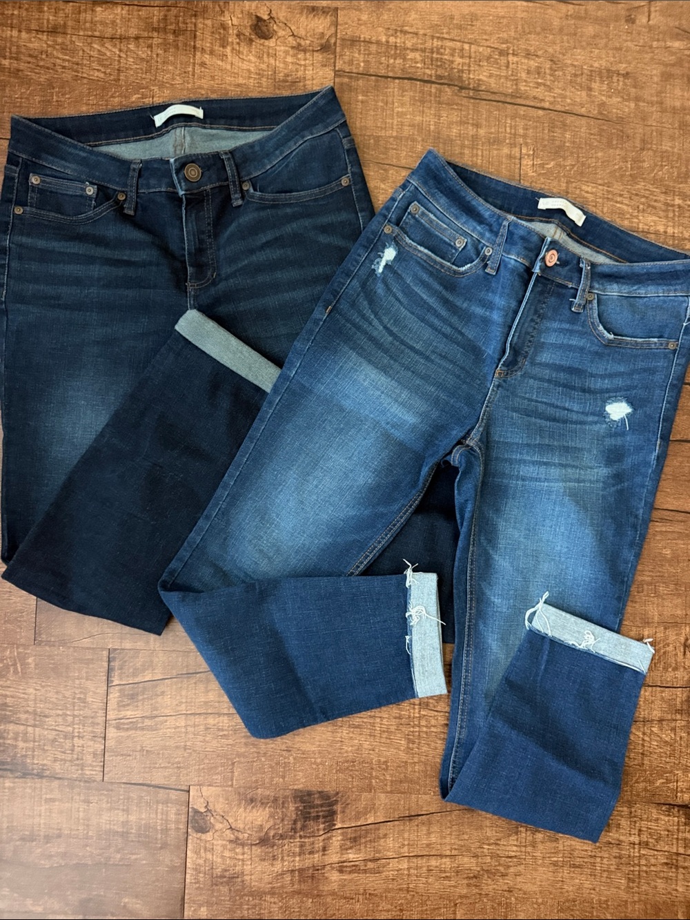 Lc Lauren Conrad skinny cuffed jeans